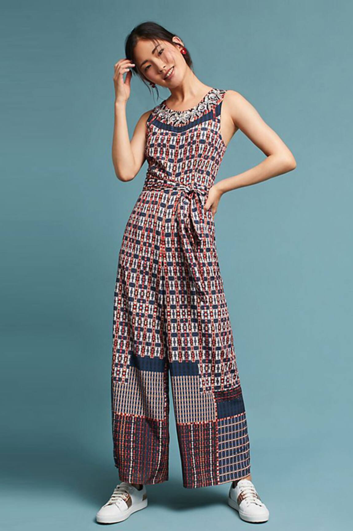 Bhanuni By Jyoti Rena Wide-Leg Printed Jumpsuit