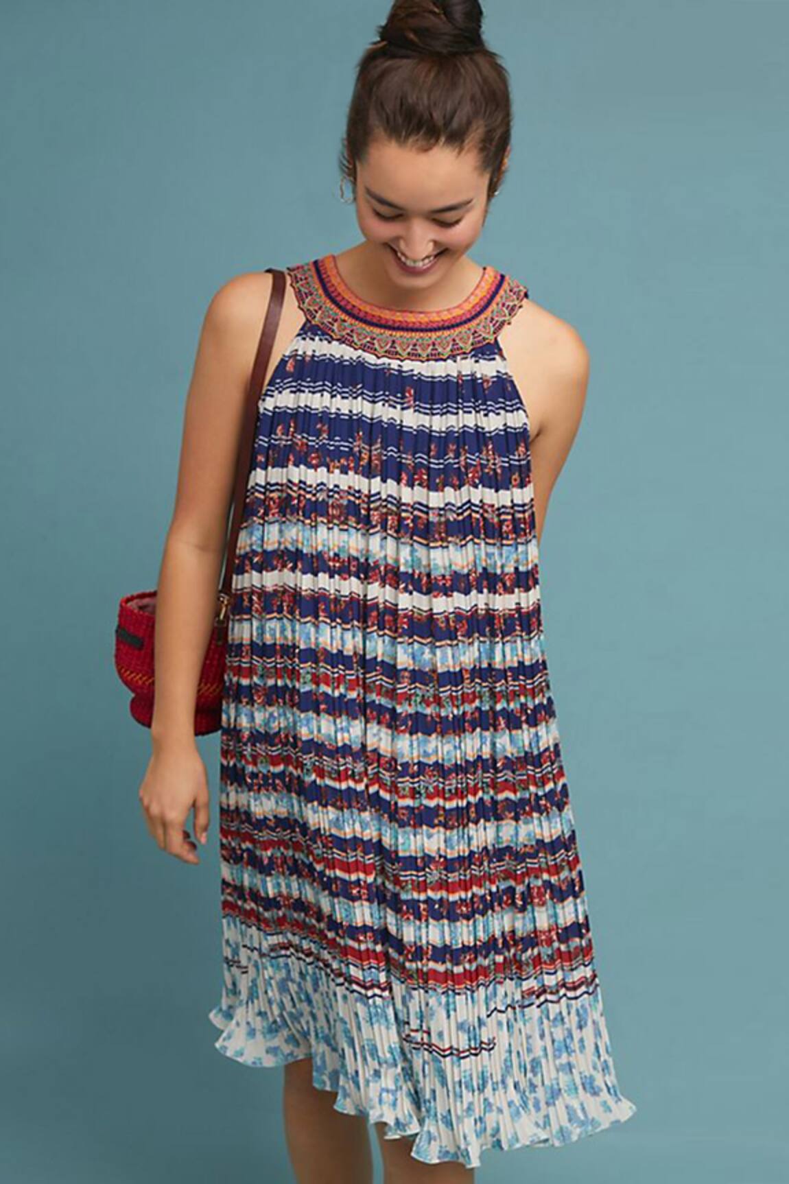 Bhanuni By Jyoti Temara Beaded Shift Dress