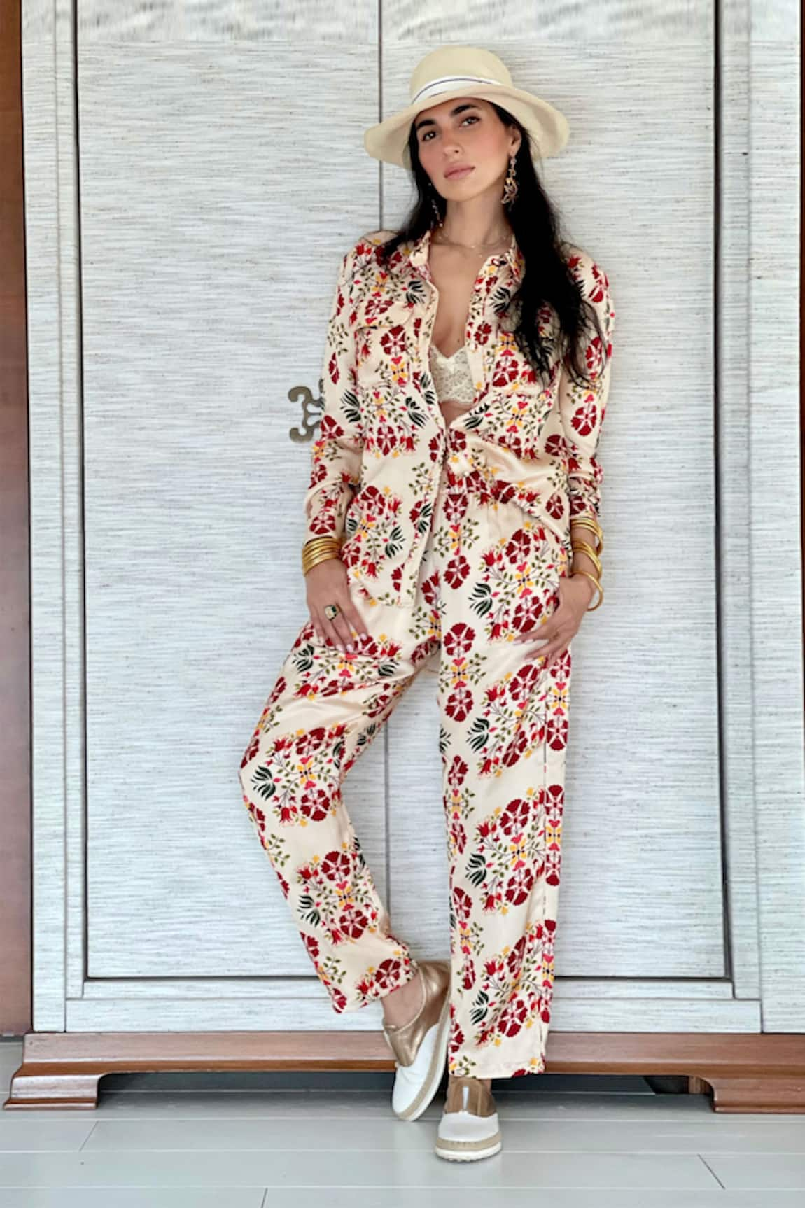 Ankita Floral Print Pants