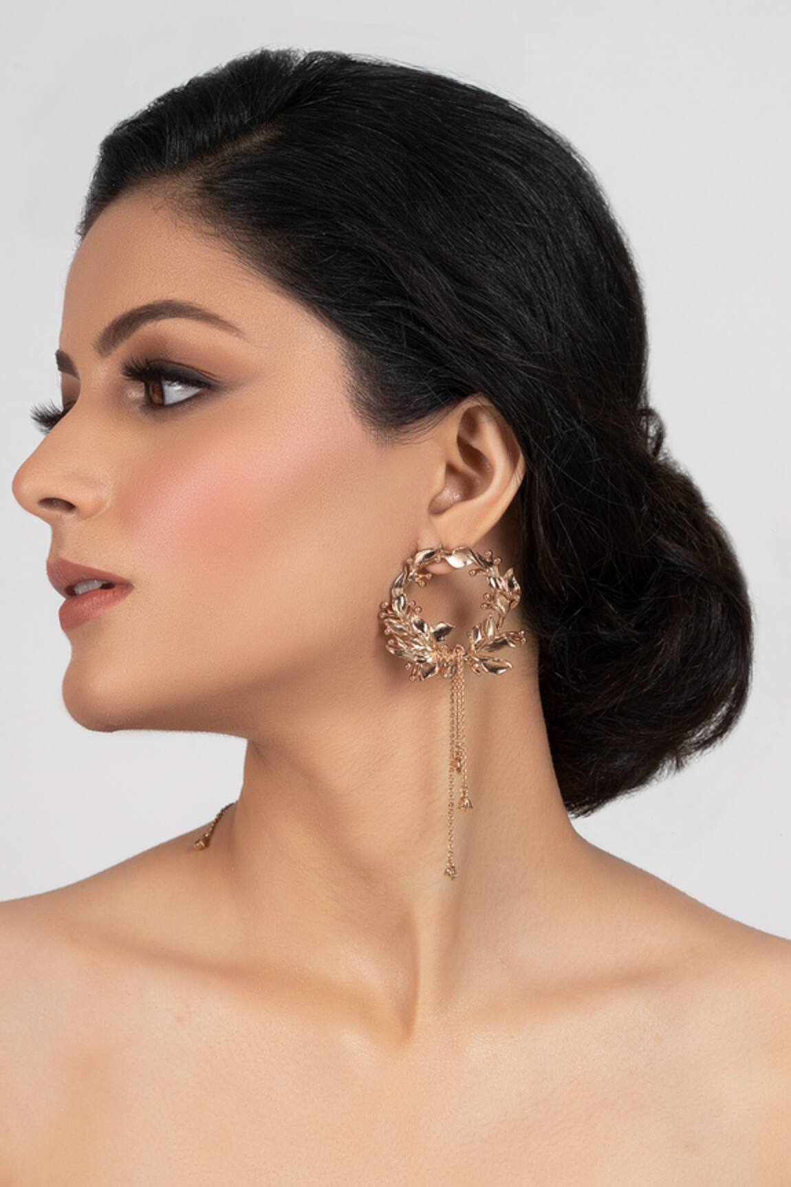 Opalina Soulful Jewellery Handcrafted Hoop Danglers