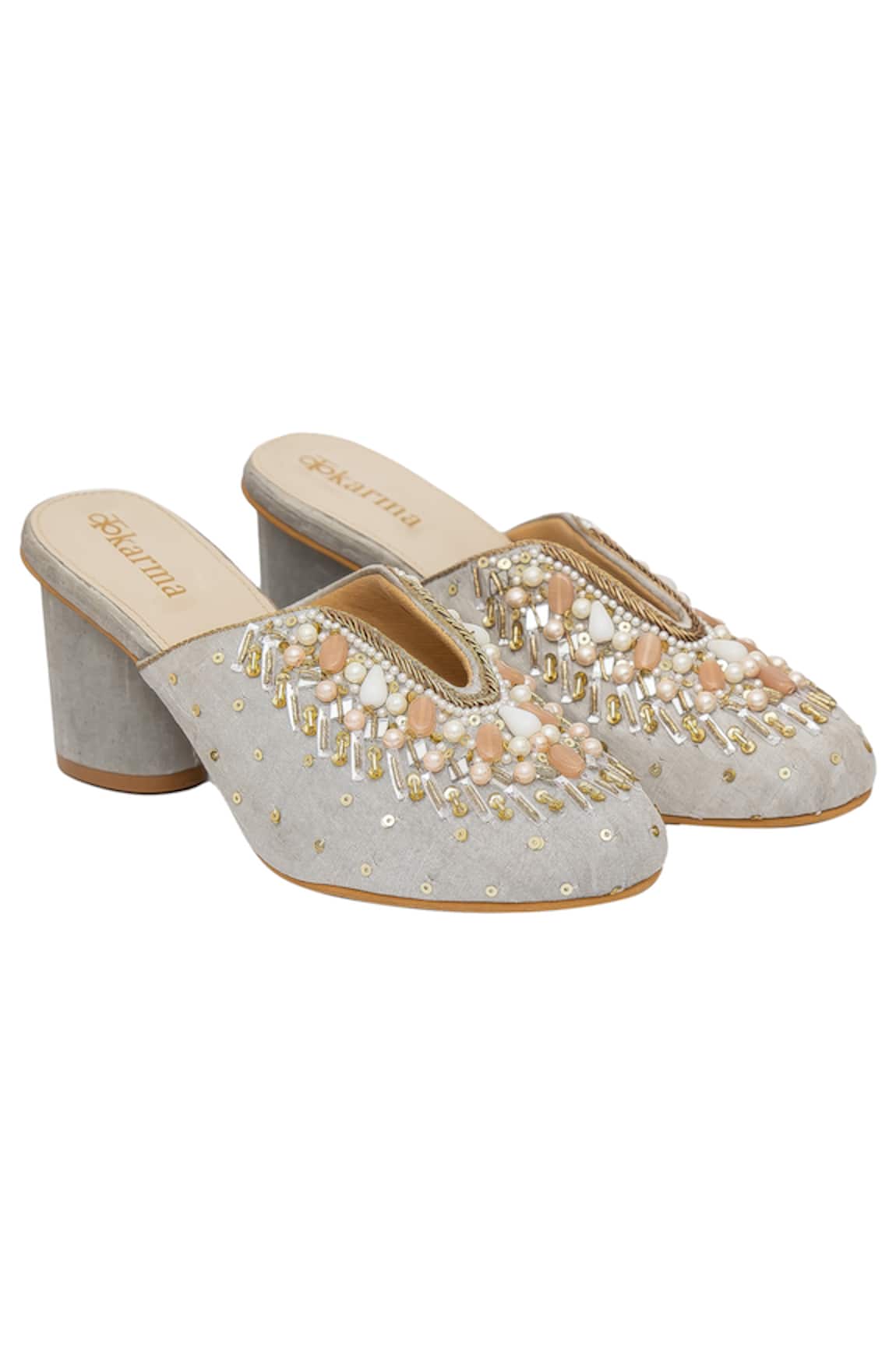 Kkarma Accessories Riwaayat Block Heel Mules