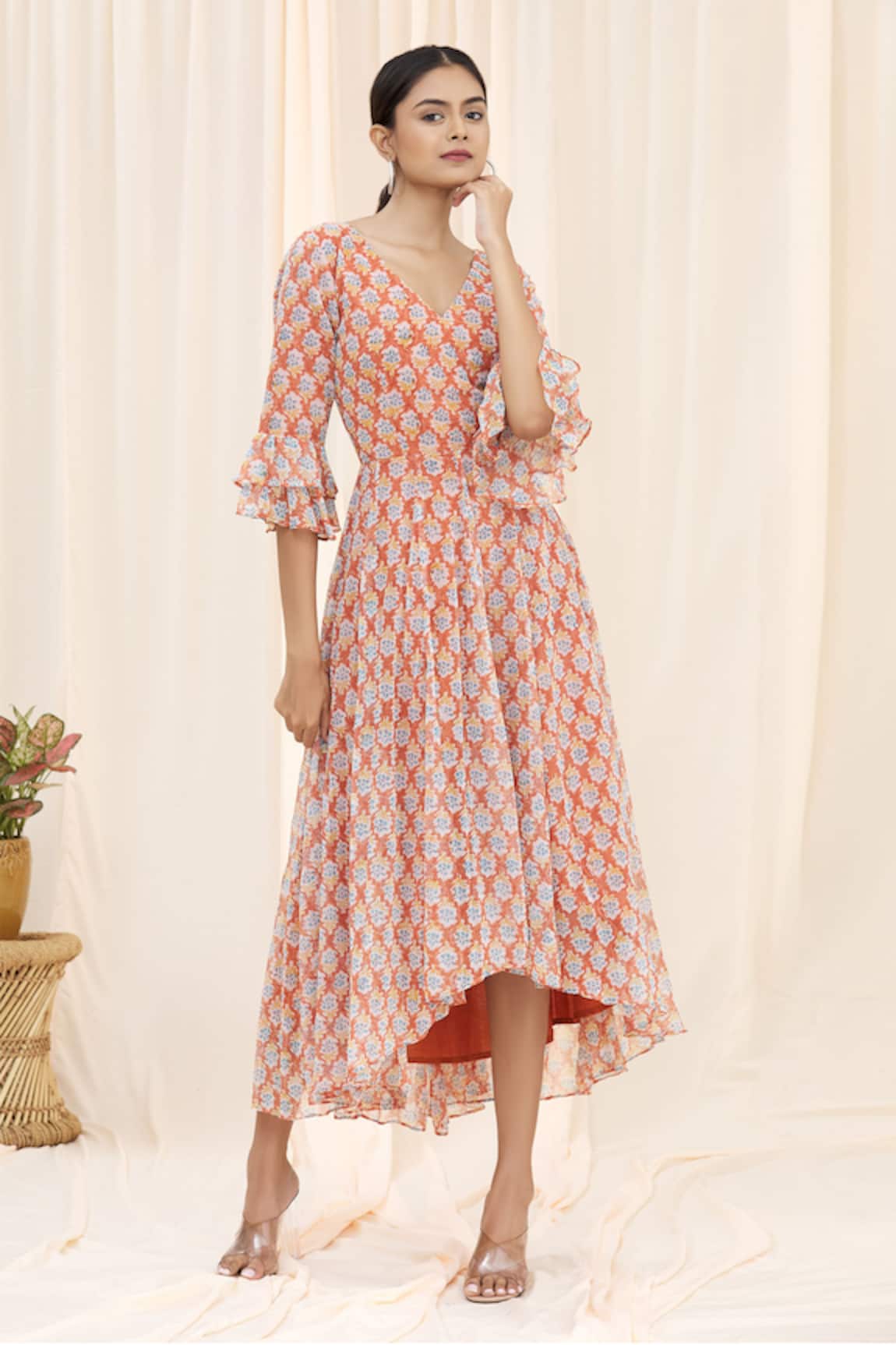 Samyukta Singhania Printed Dress
