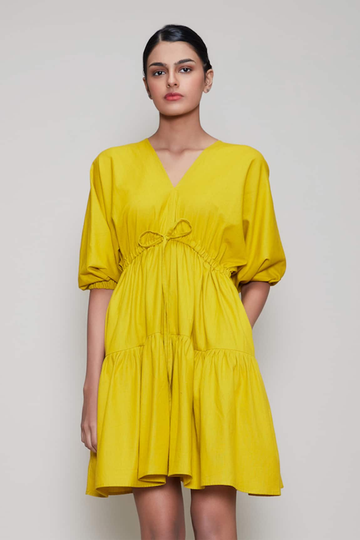 MATI_1 Flared Cotton Dress