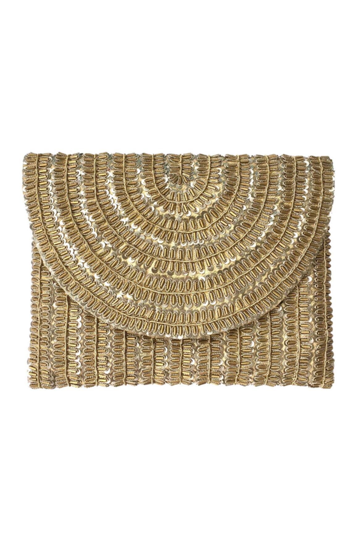 Kokommo Brocade Ra Flap Clutch