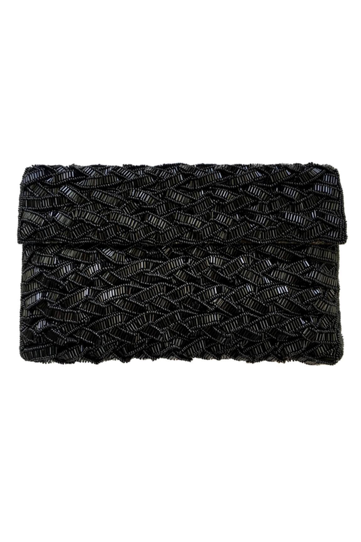 Kokommo Handwoven Turin Flap Clutch