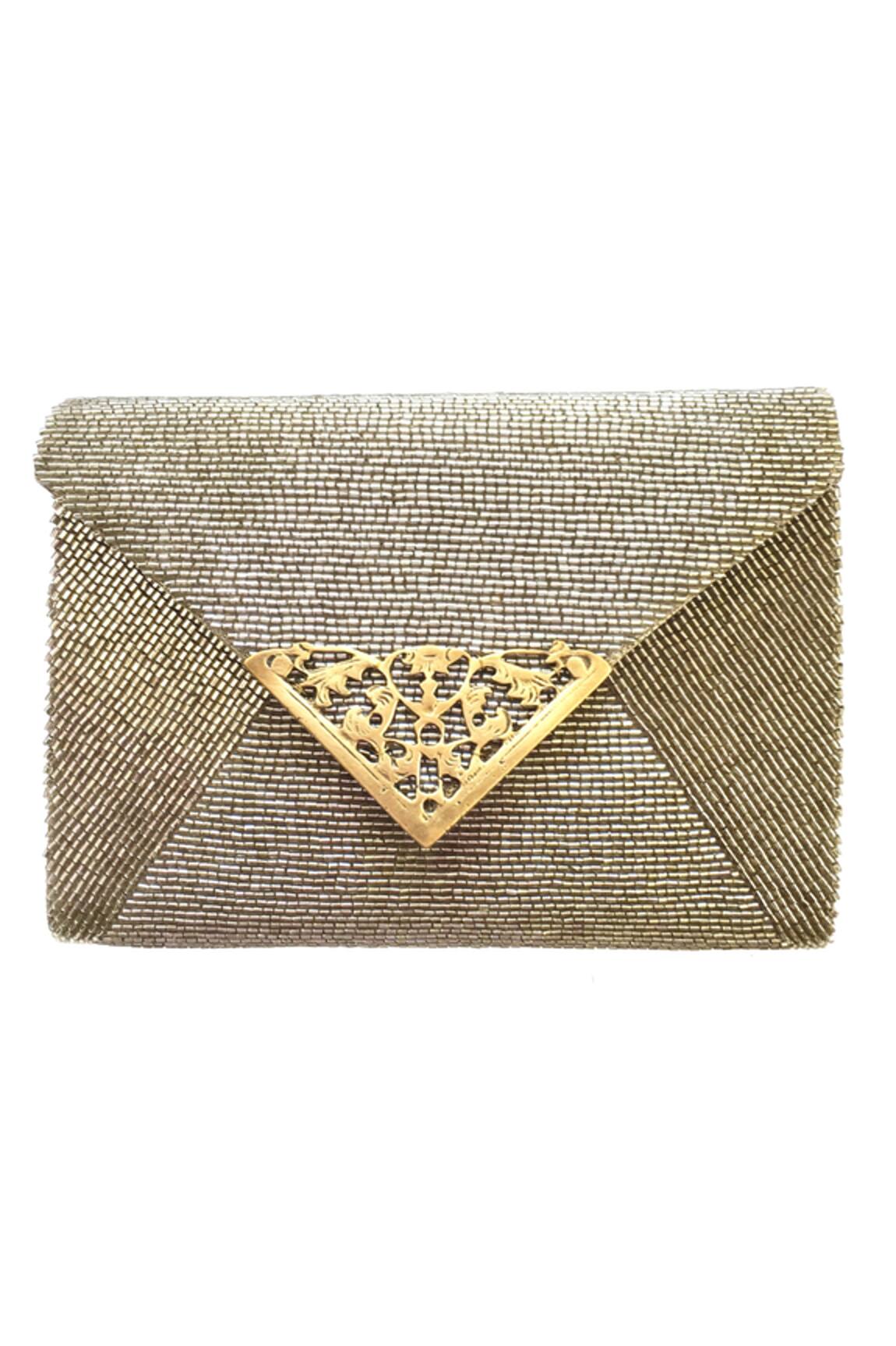 Kokommo Beaded Jardin Flap Clutch