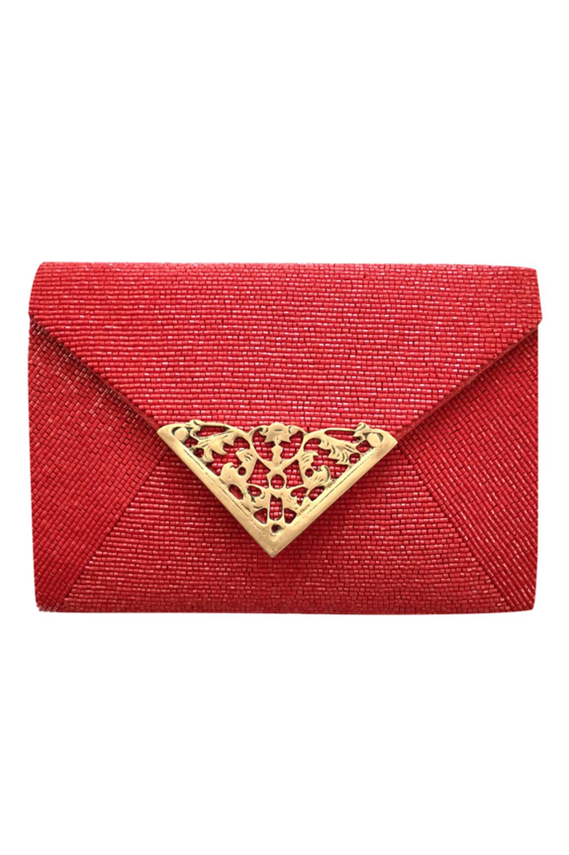 Kokommo Beaded Jardin Flap Clutch