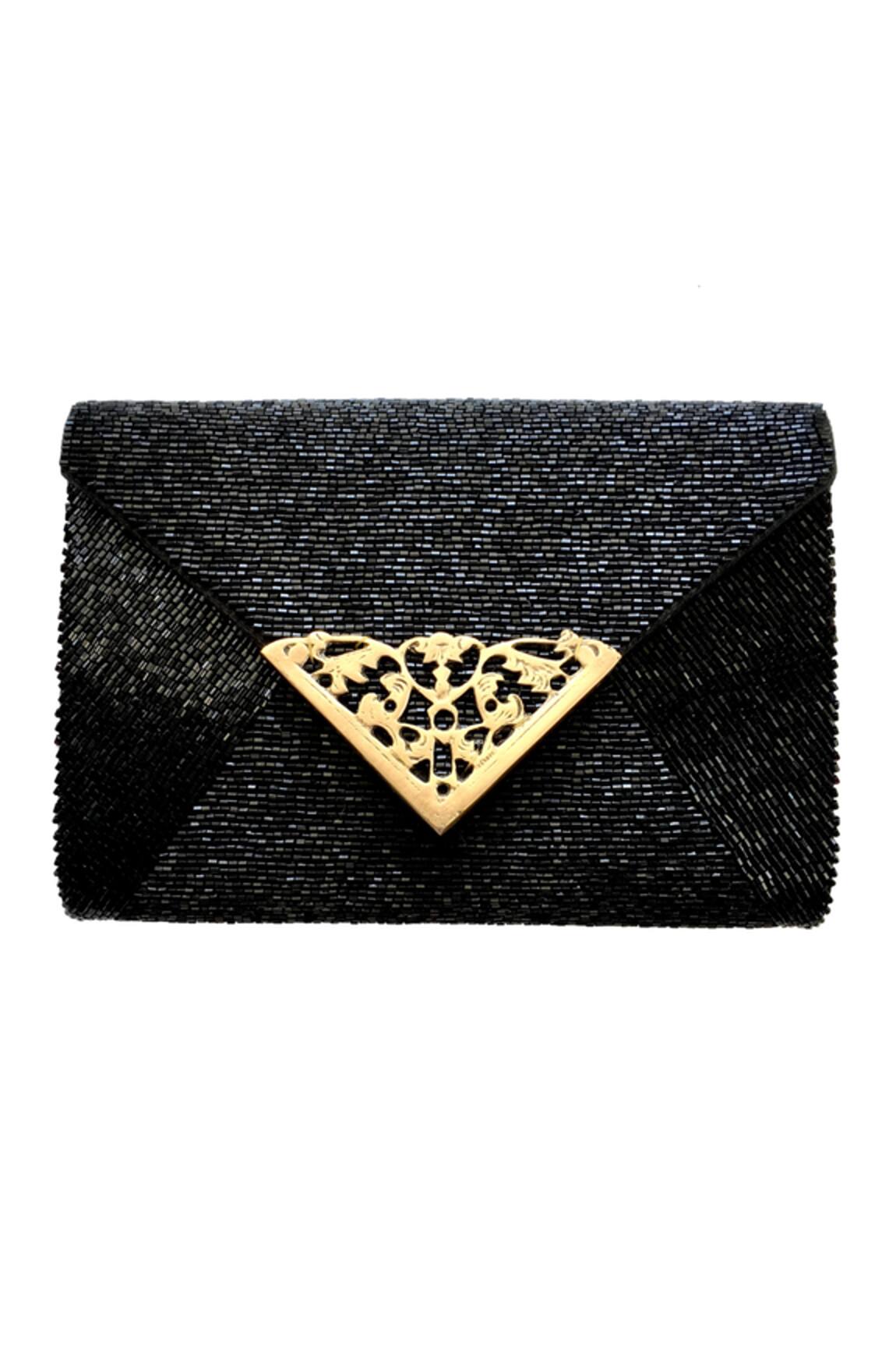 Kokommo Beaded Jardin Flap Clutch