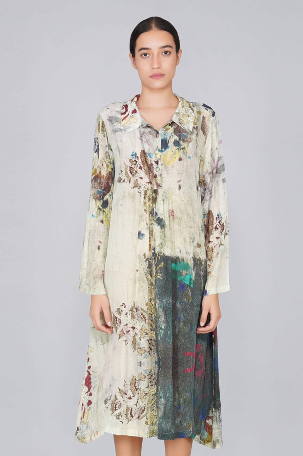 Yavi Printed Dress