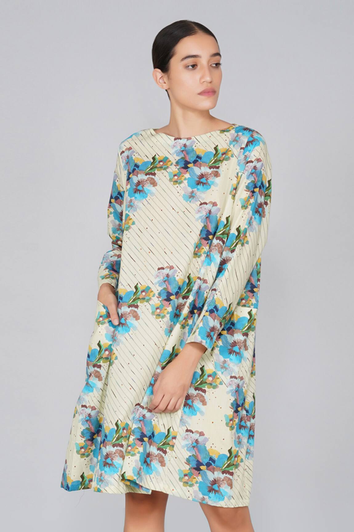 Yavi Floral Print Dress