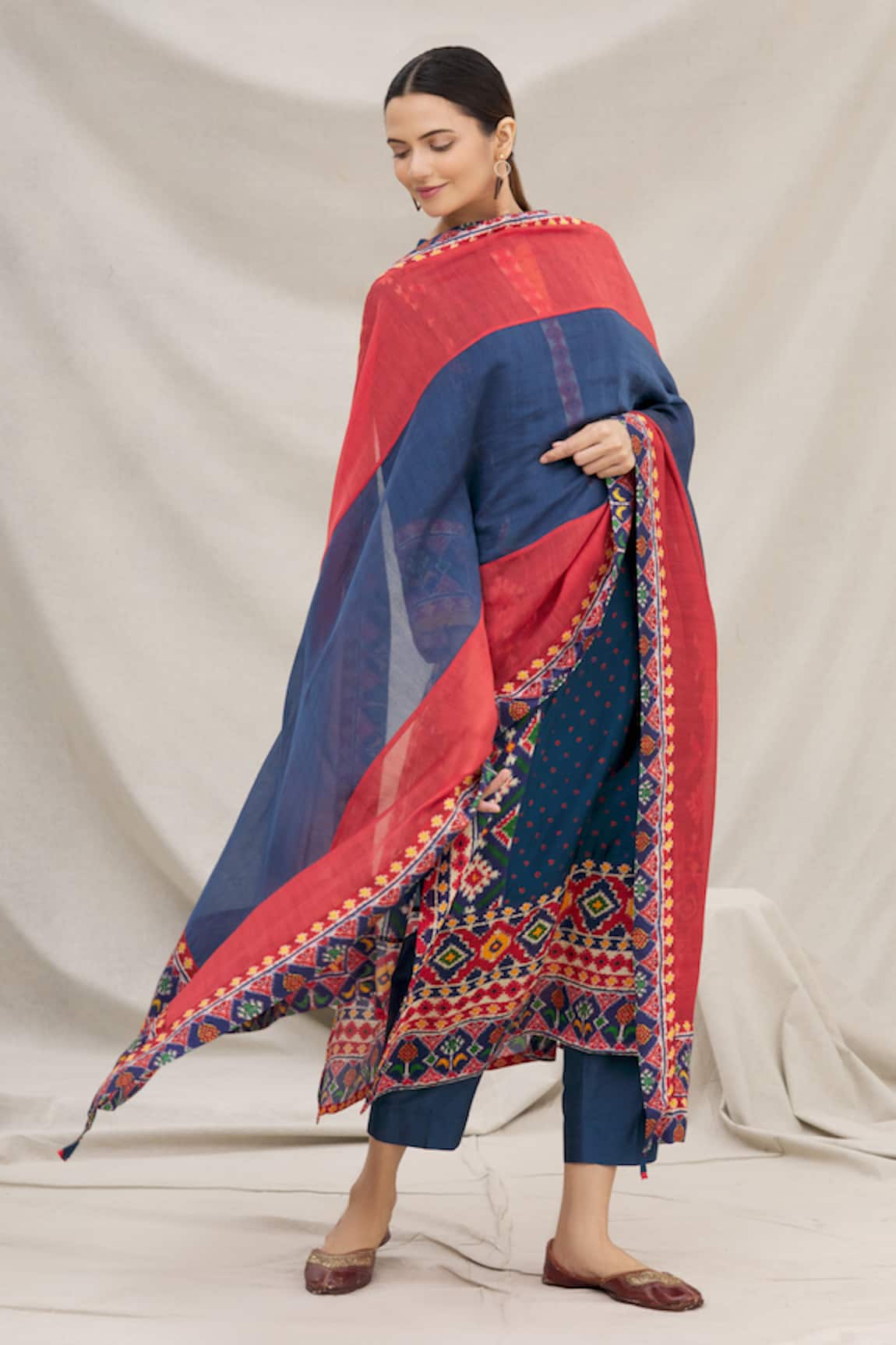 Meghna Panchmatia Chanderi Silk Dupatta 