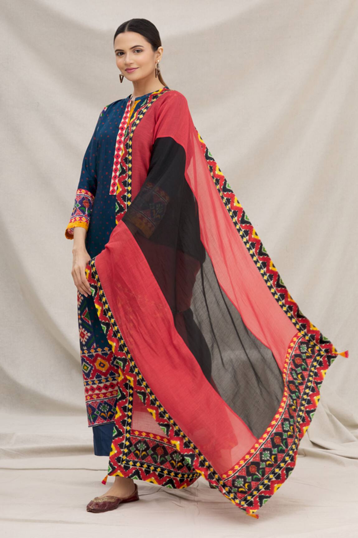 Meghna Panchmatia Chanderi Silk Dupatta 