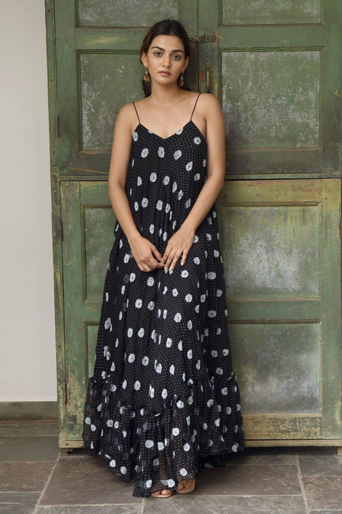 Taro Floral Print Dress