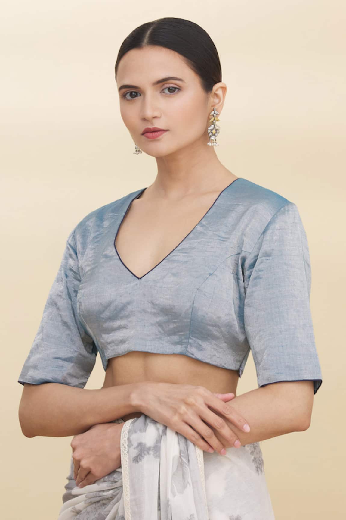 Pranay Baidya Tissue Blouse 