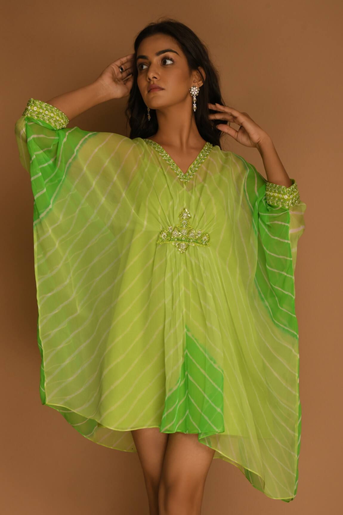 K-Anshika Printed Asymmetric Dress 