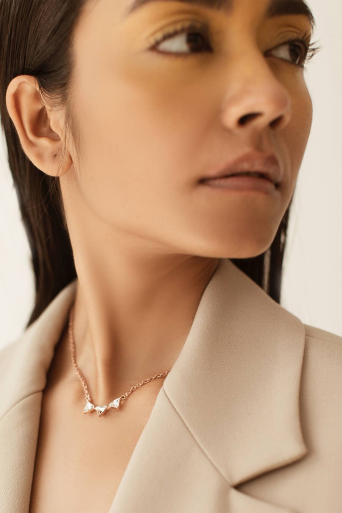 Esme by Aashna Dalmia Swarovski Pendant Necklace 