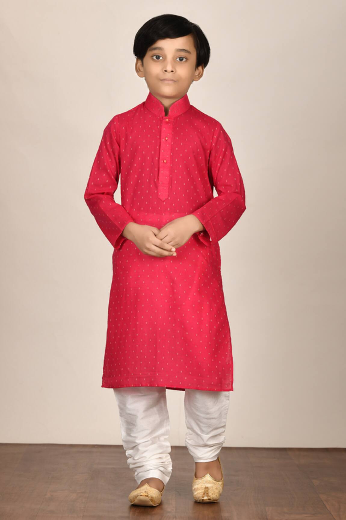Banana Bee Silk Kurta Set