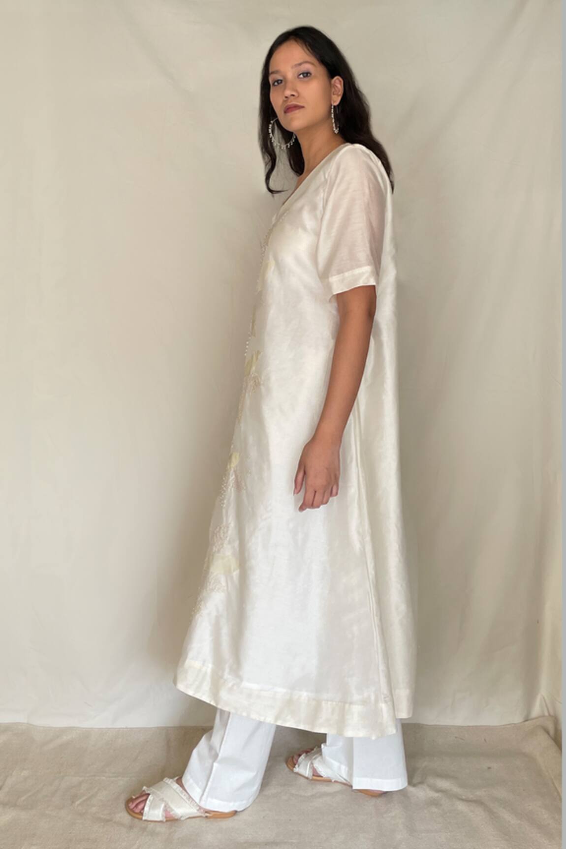 Chambray & CO. Embroidered Tunic Set