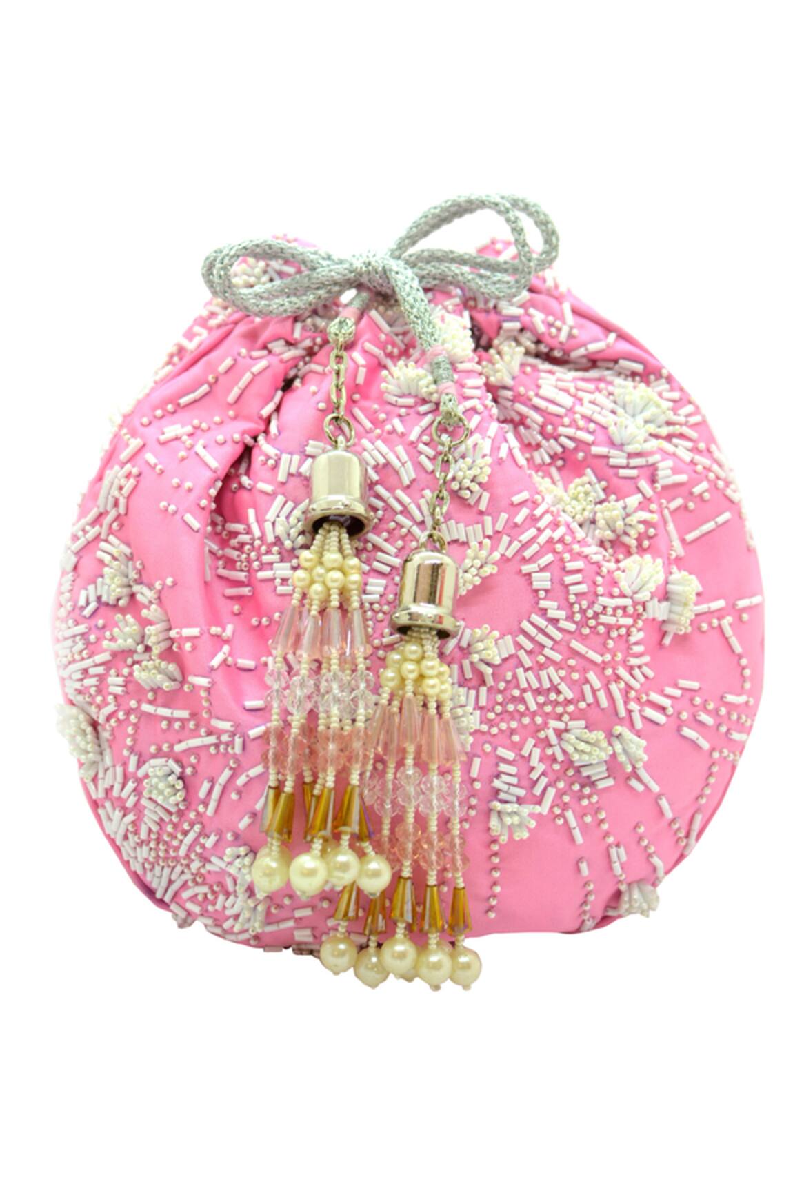 The Garnish Company Florian Embroidered Polti Bag