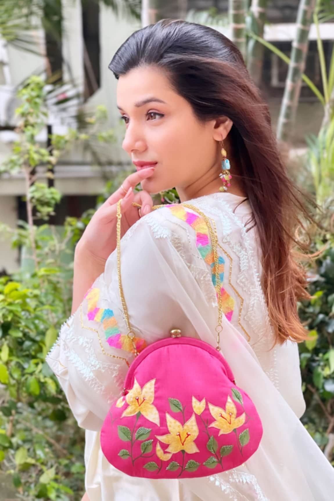 Anaya by Akruthi Embroidered Potli Bag