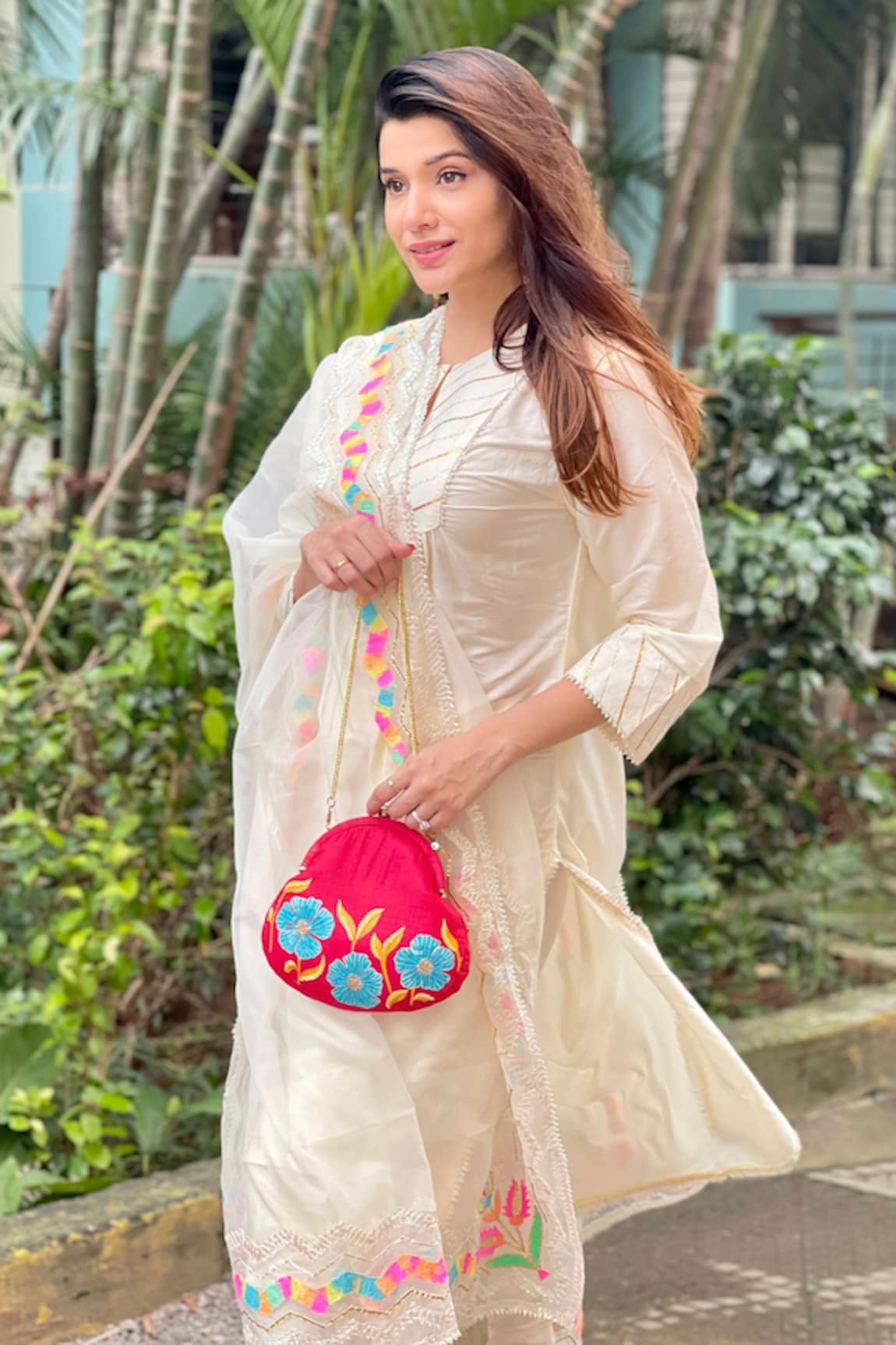 Anaya by Akruthi Embroidered Potli Bag