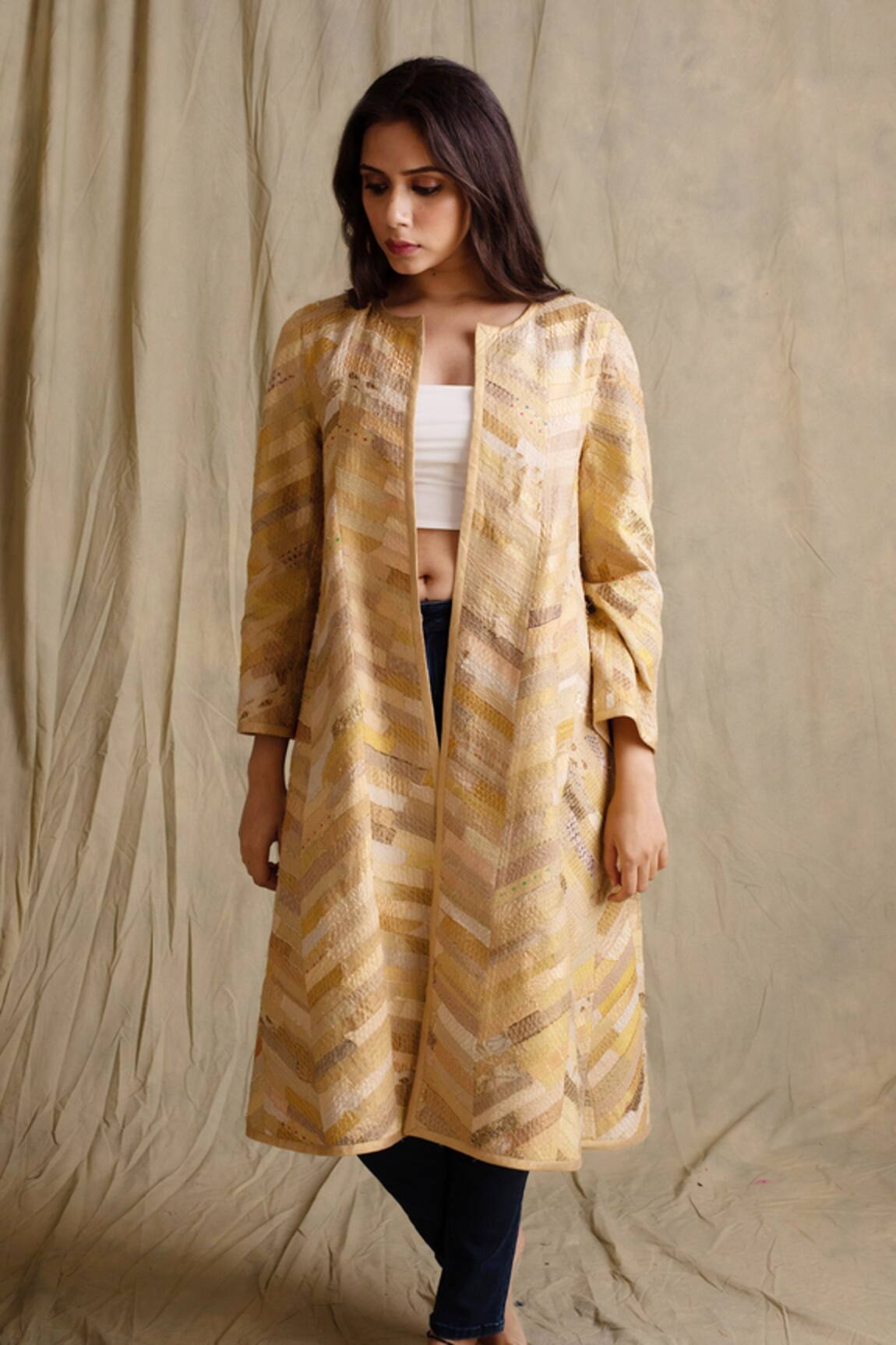 Priyanka Raajiv Banarasi Silk Jacket