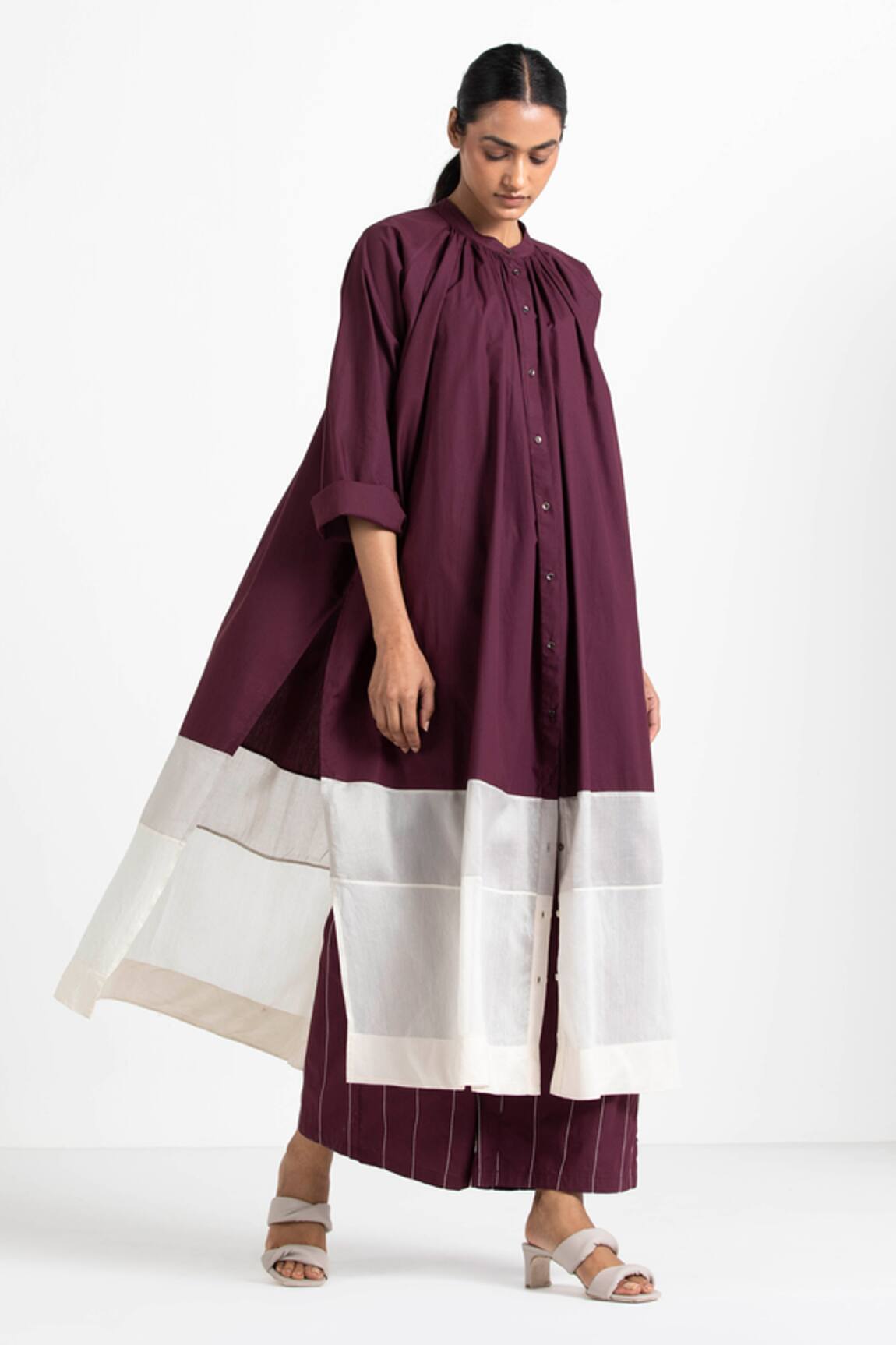 Three Panelled Gathered Tunic 