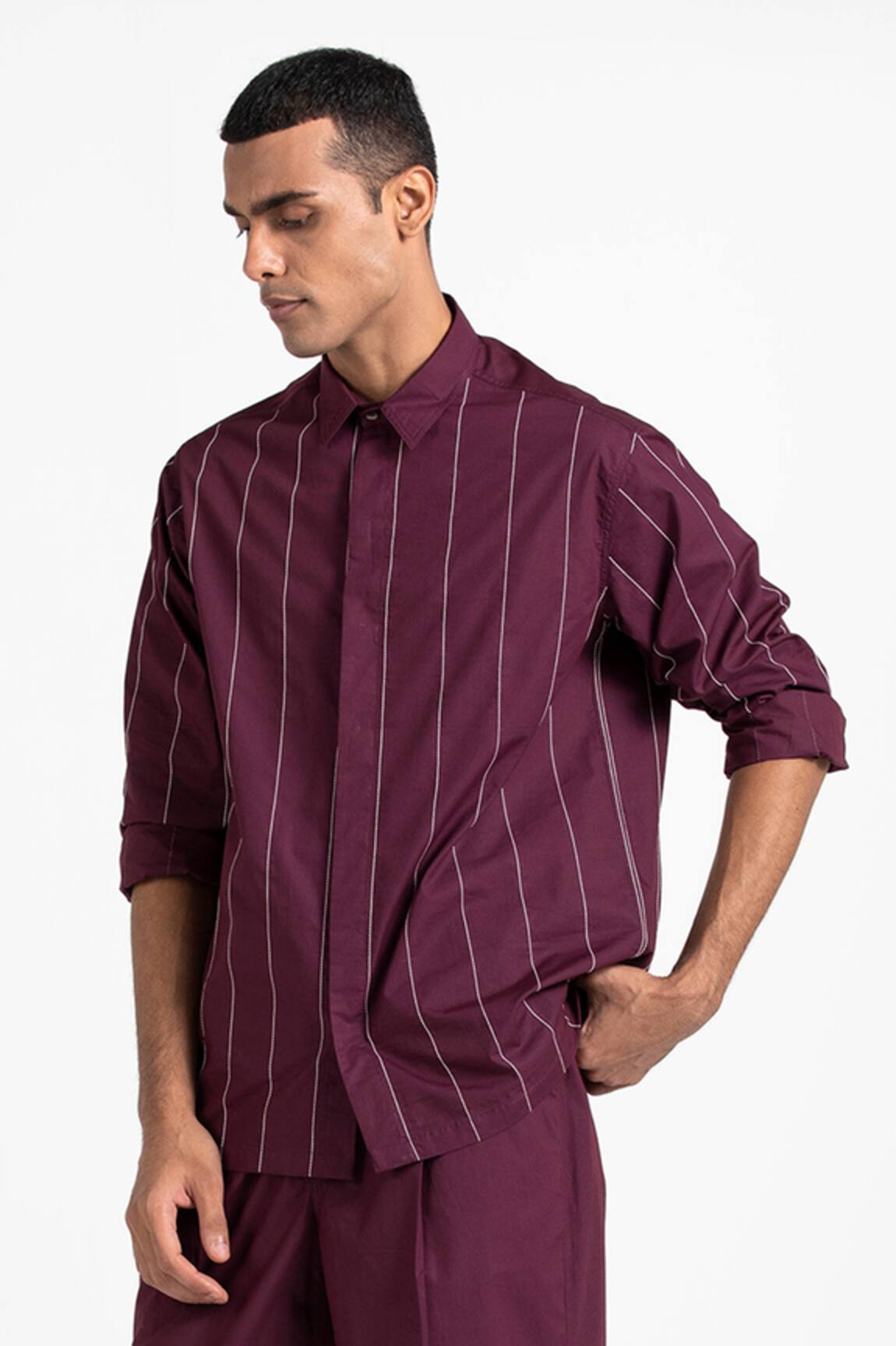 THREE Embroidered Shirt 