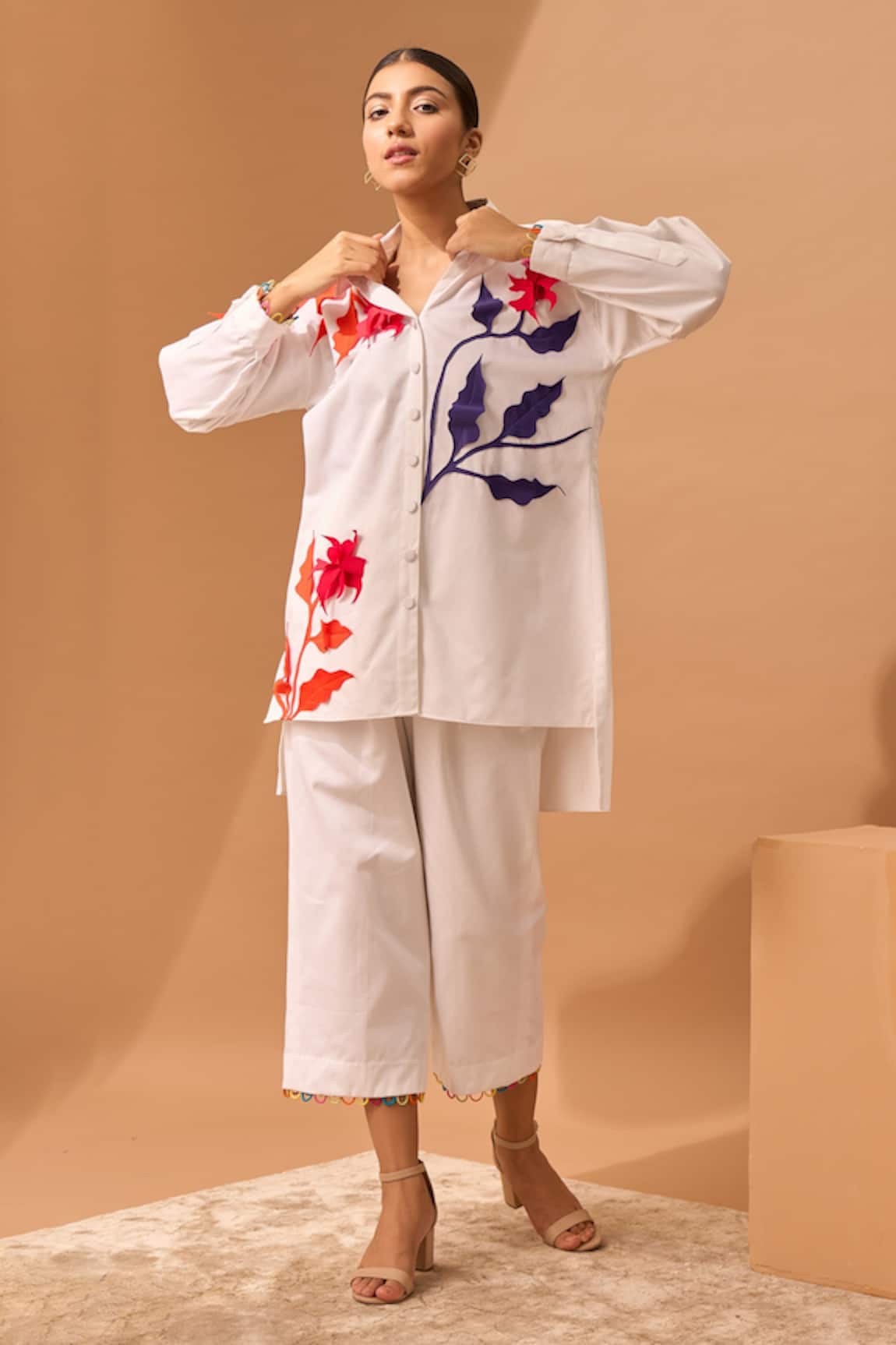 Vidhi Wadhwani Applique Shirt