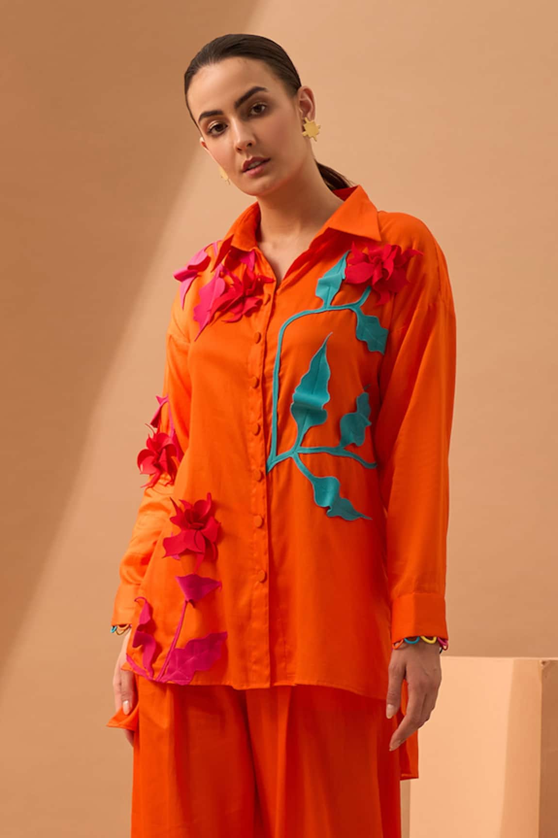 Vidhi Wadhwani Applique Shirt