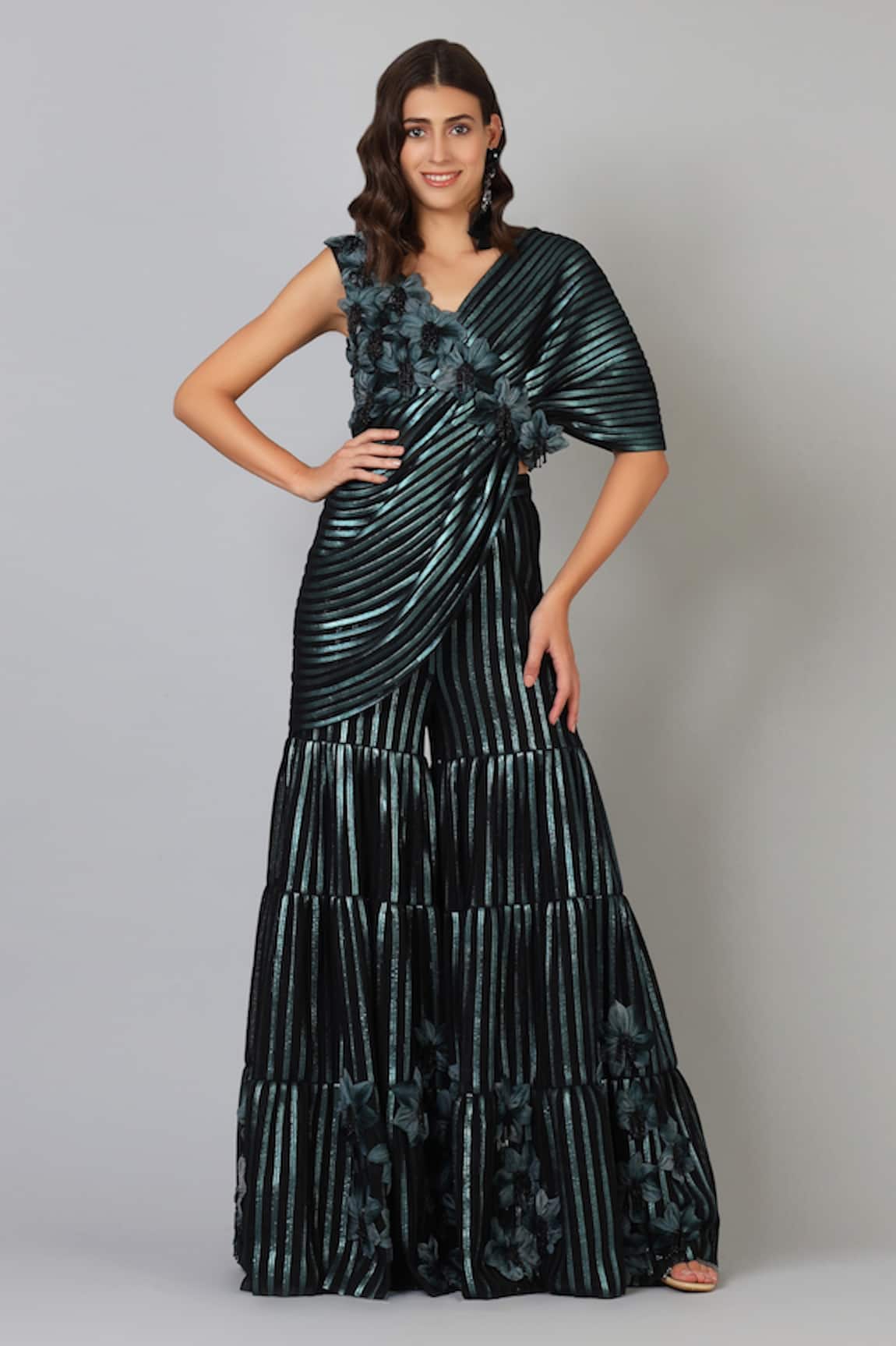 Geisha Designs Metallic Co-ord Set