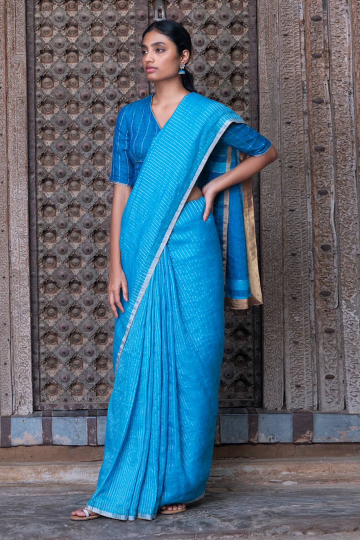 Anavila Linen Saree