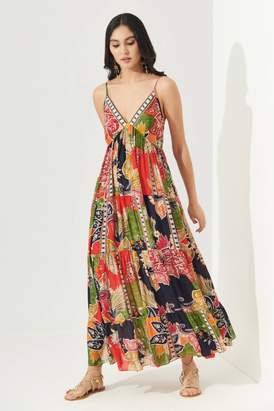 Verb by Pallavi Singhee Printed Maxi Dress