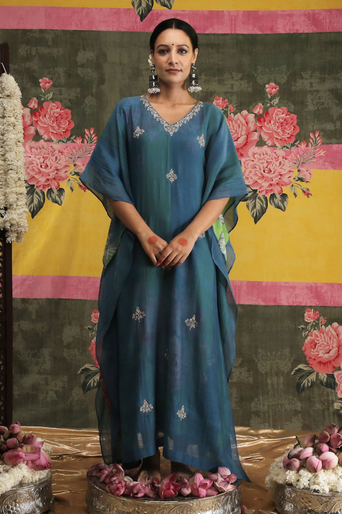 Vrinda by Pundrik Dubey Sandli Firoz Asma Kaftan