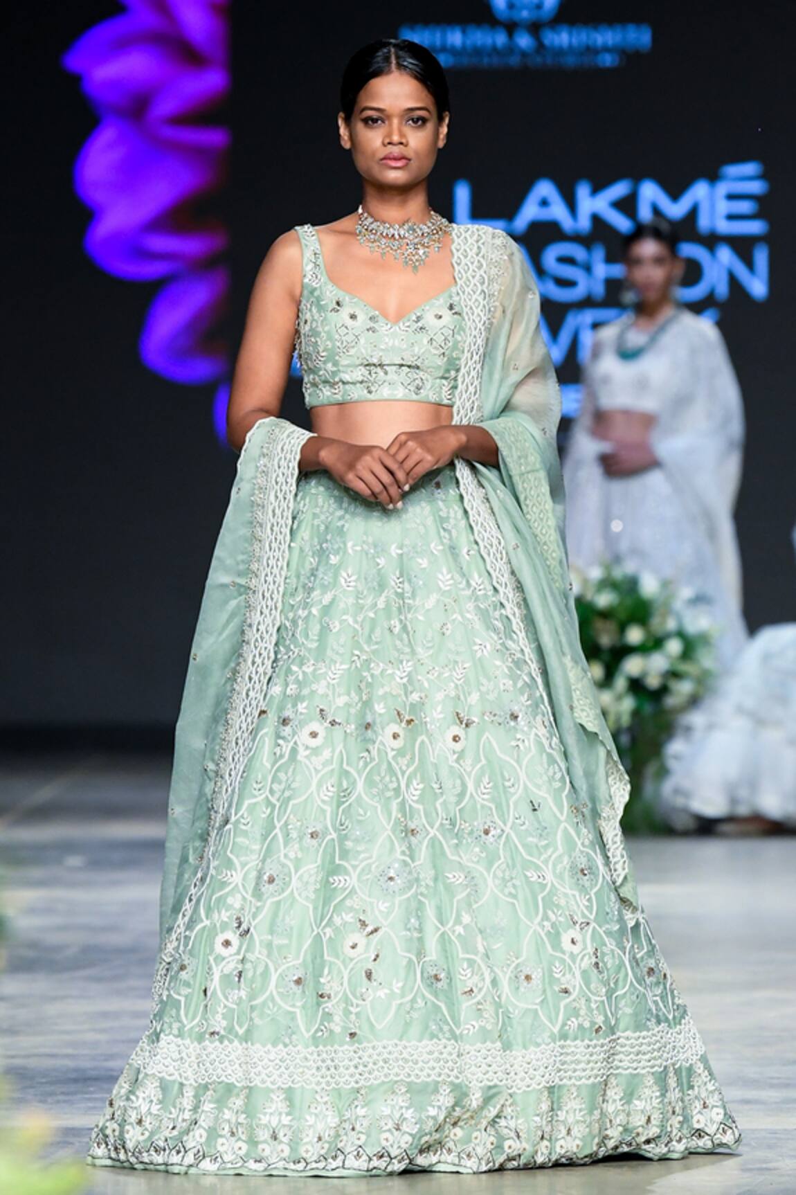 Shikha And Srishti Design Embroidered Bridal Lehenga Set