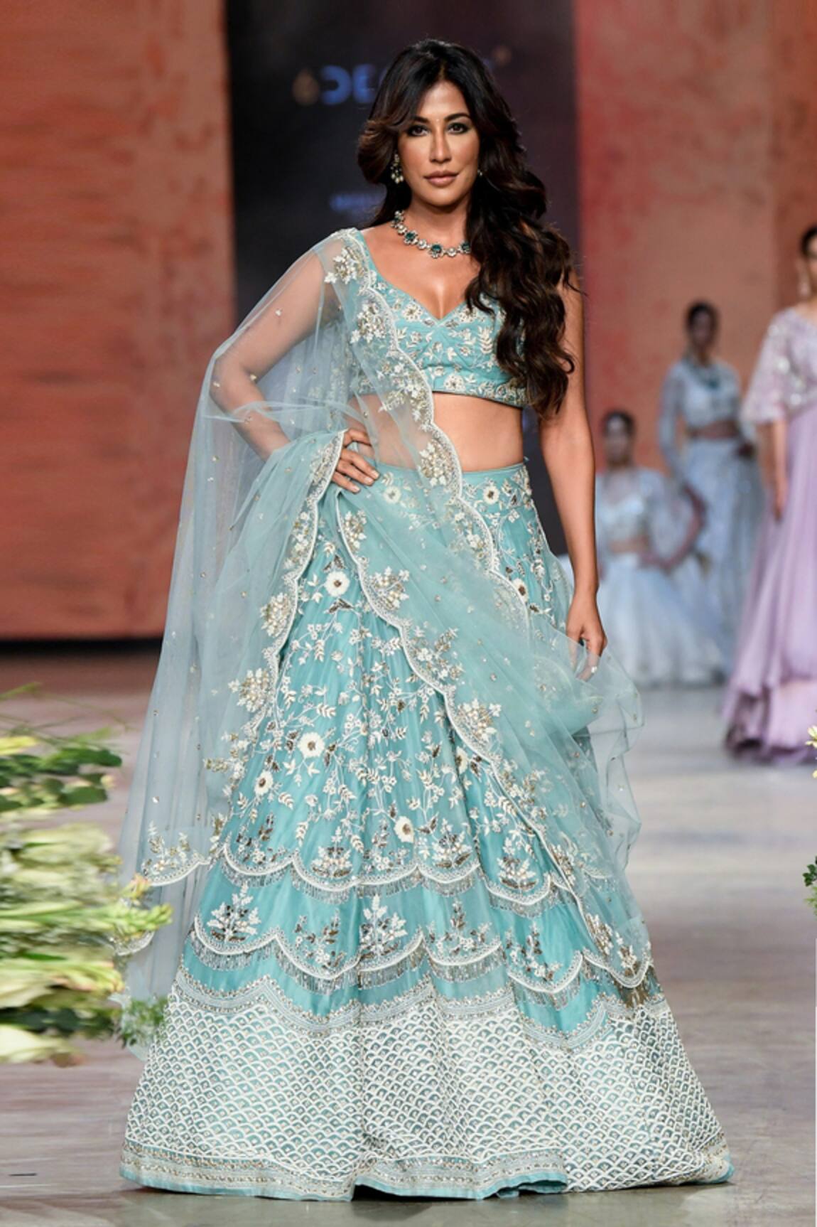 Shikha And Srishti Design Organza Embroidered Bridal Lehenga Set