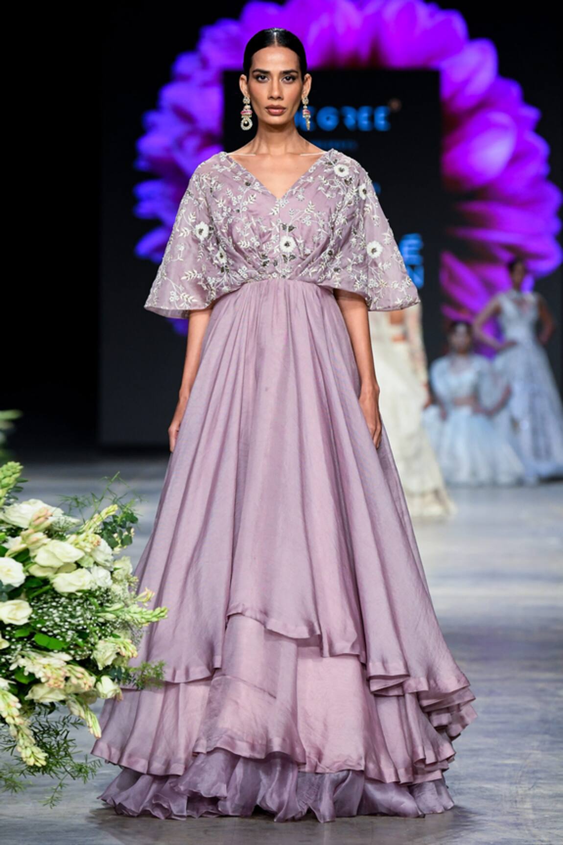Shikha And Srishti Design Embroidered Gown 