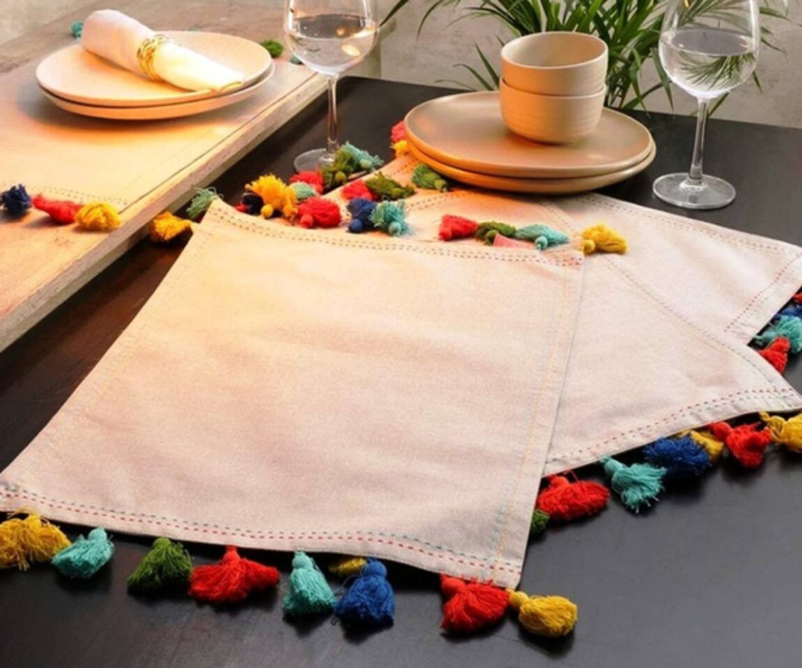 H2H Rainbow Tablemats Set of 4