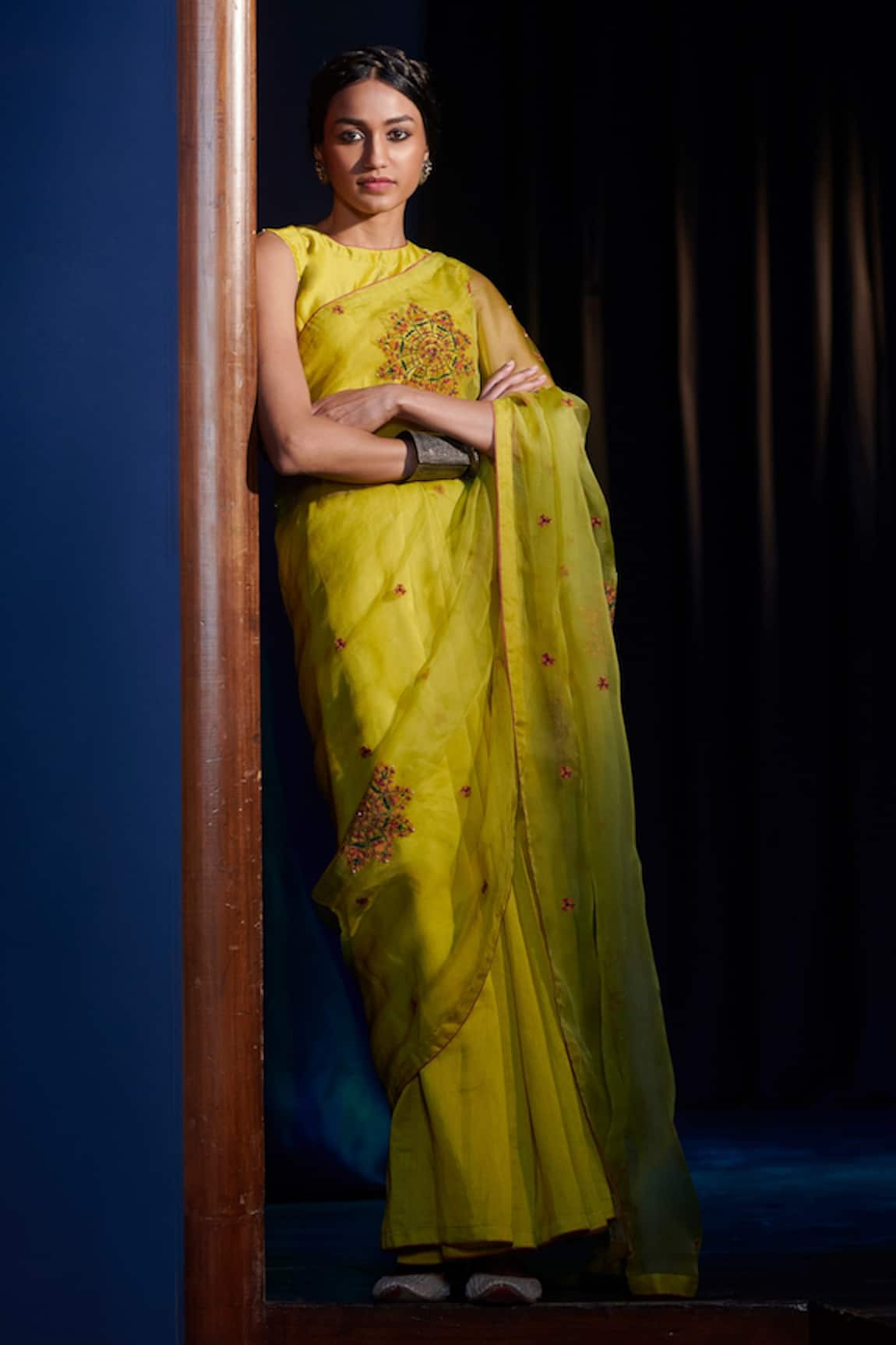 Shikha Mehta Laisa Saree with Blouse 