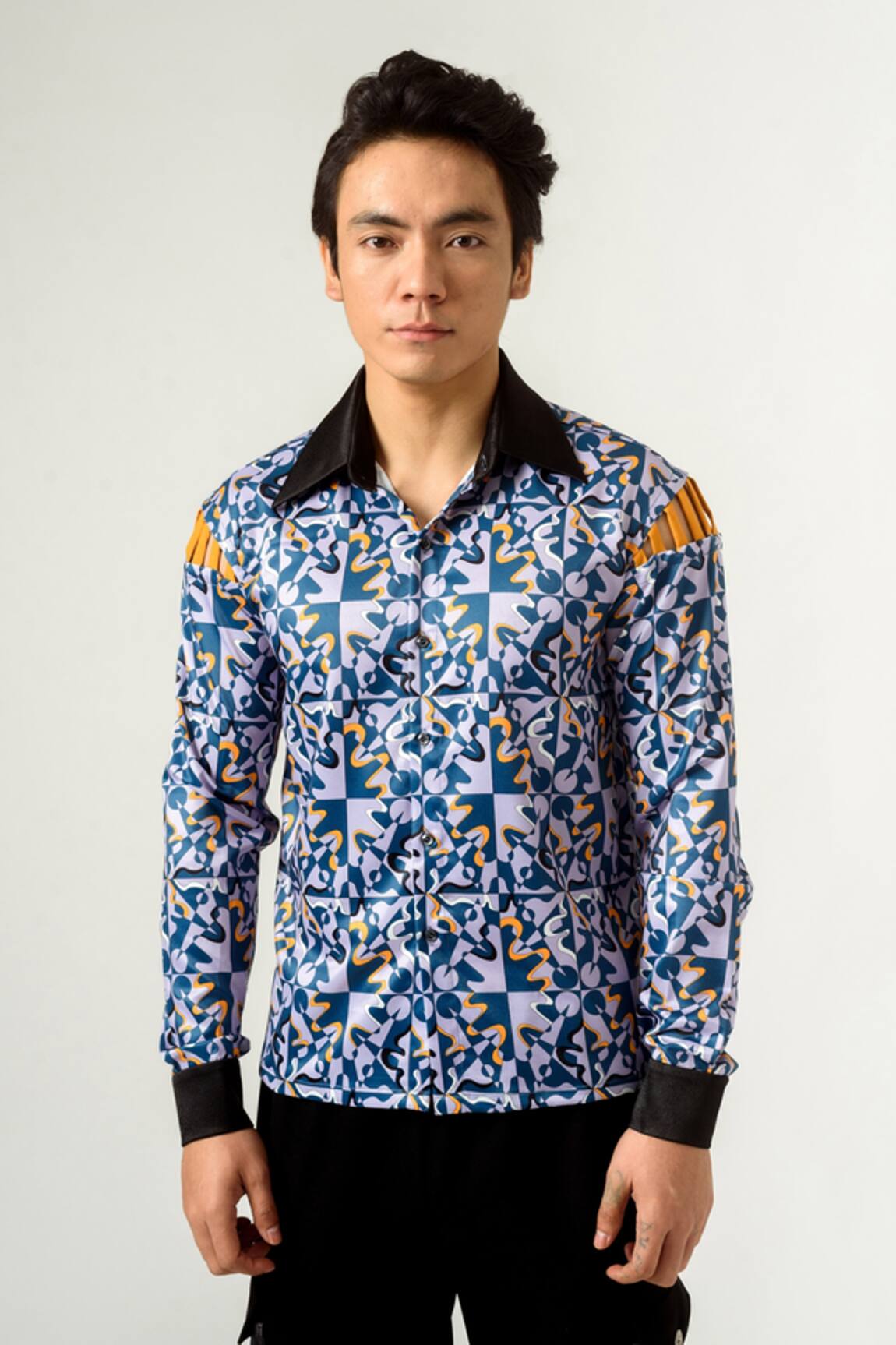 Siddhant Agrawal Rage Print Shirt