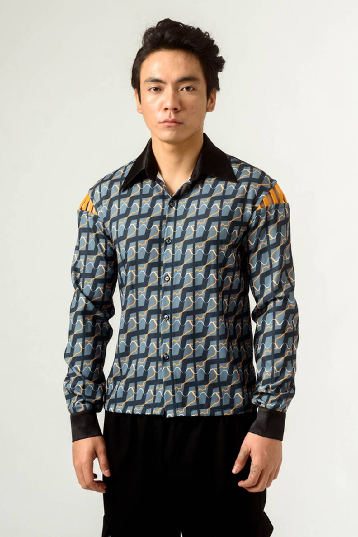 Siddhant Agrawal Ennui Print Shirt