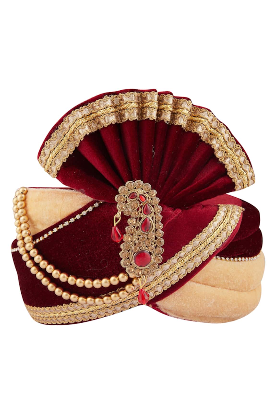 Samyukta Singhania Velvet Embellished Safa