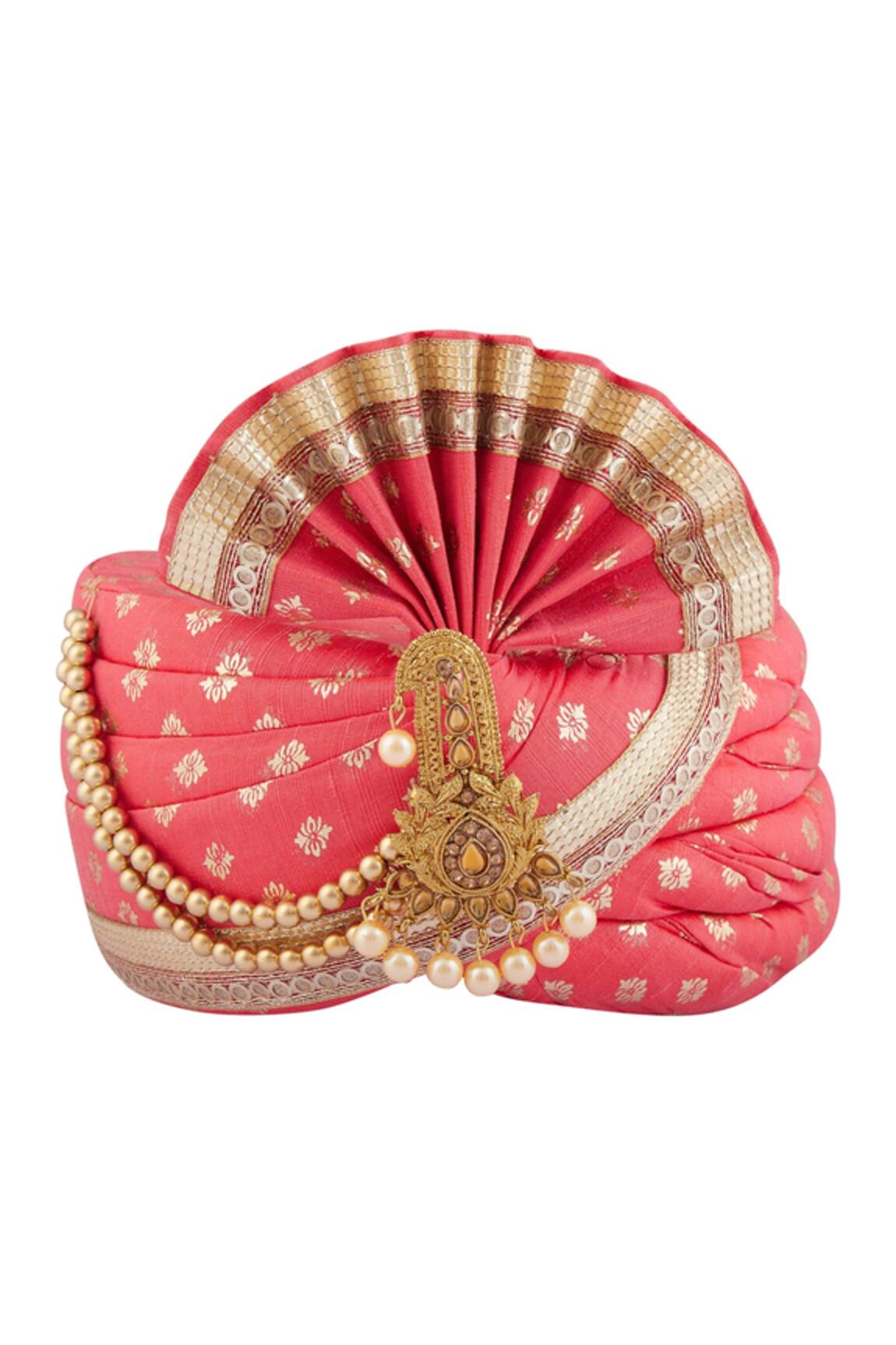 Samyukta Singhania Poly Silk Printed Safa