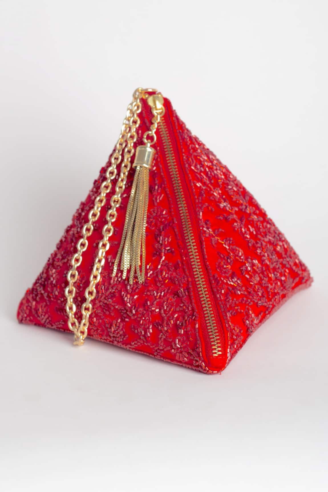 Adora by Ankita Poly Silk Embellished Polti Bag 