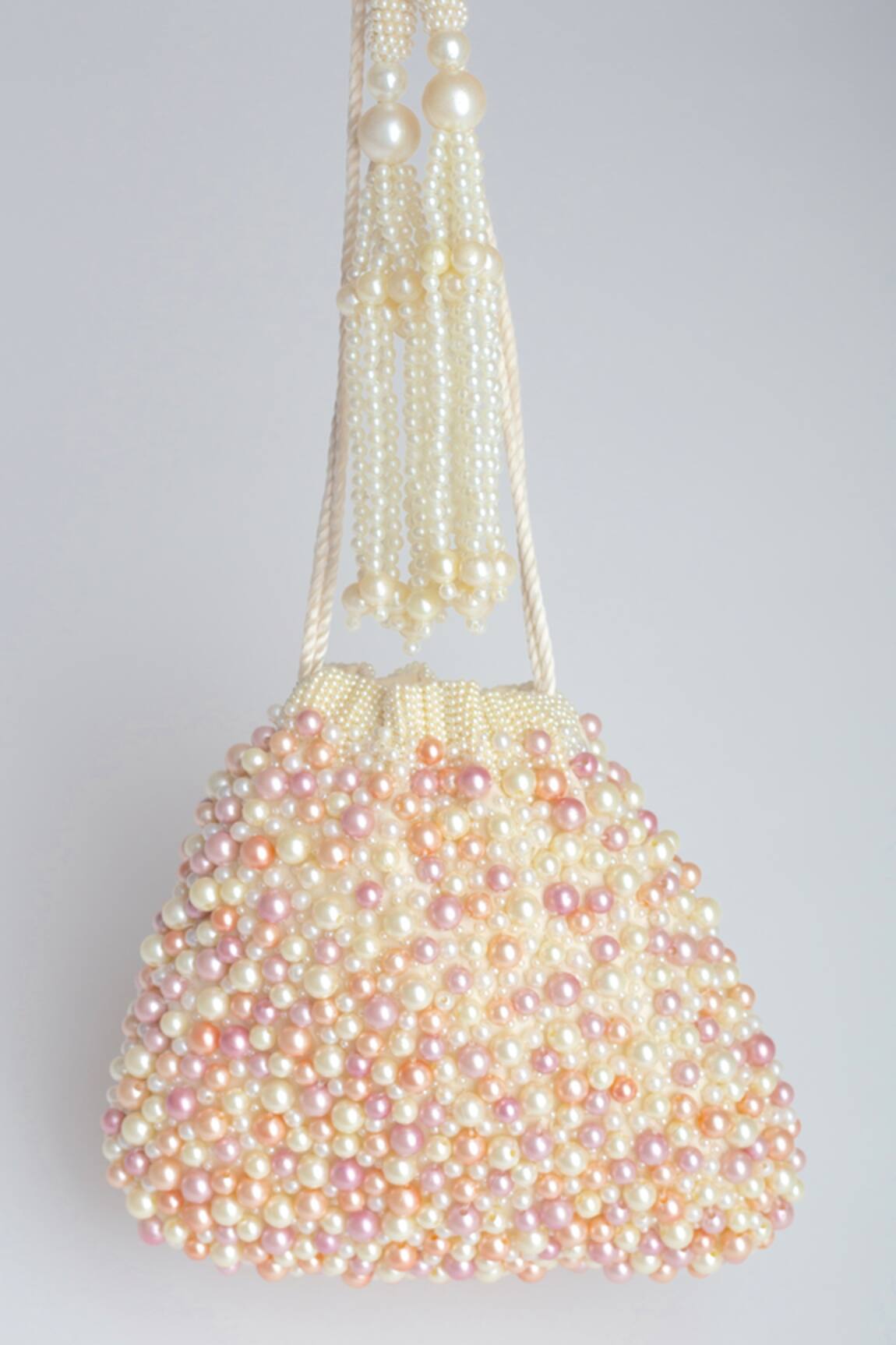 Adora By Ankita Poly Silk Embellished Potli Bag