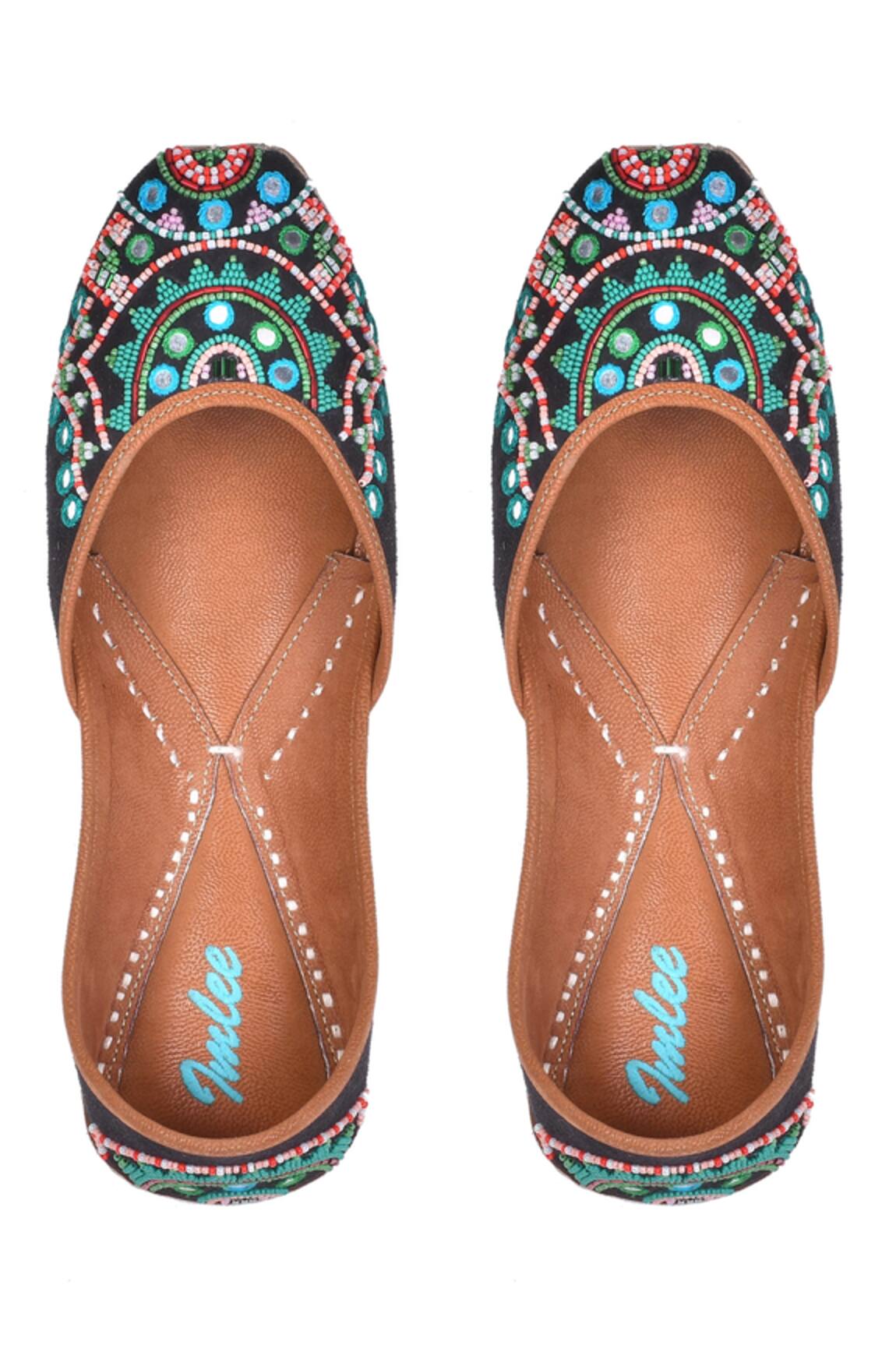 Imlee Jaipur Mandala Embroidered Juttis