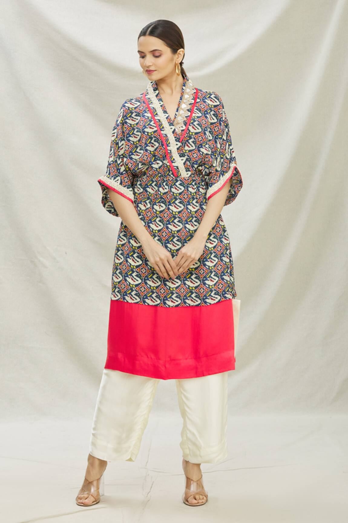 Divya Kanakia Printed Kaftan & Pant Set