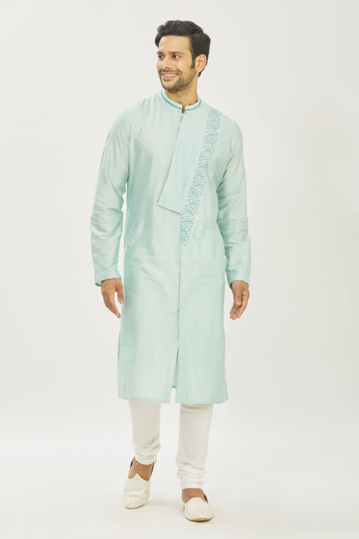 Priyanka Haralalka Embroidered Kurta & Churidar Pant Set