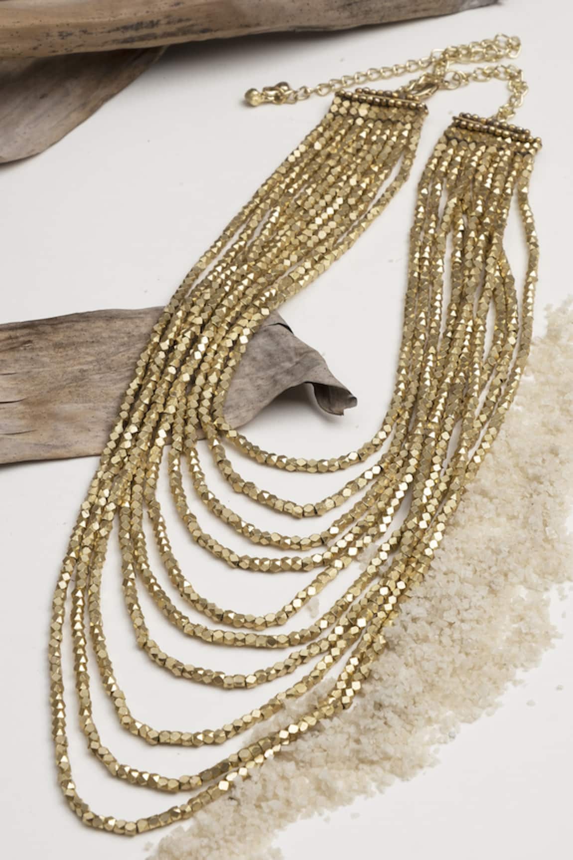 House Of Tuhina Bead Layered Necklace