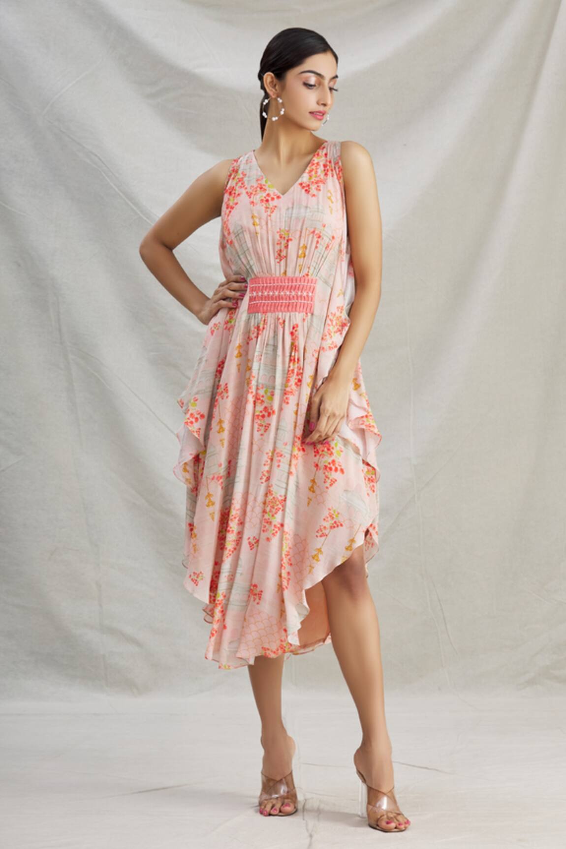 Parul | Vivek Asymmetric Kaftan